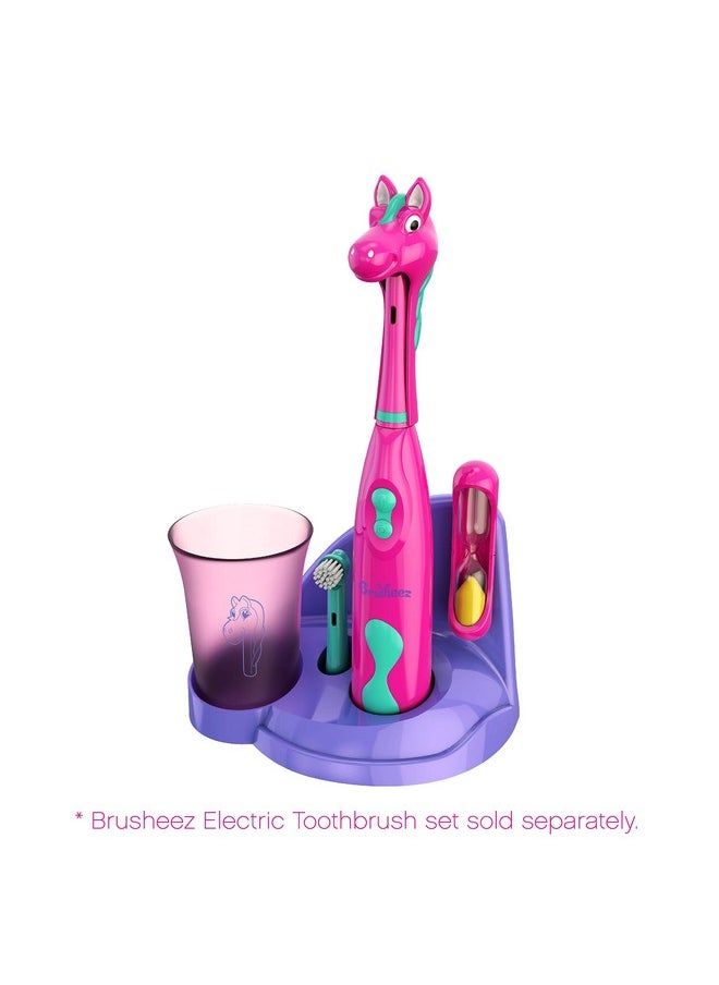 Brusheez Brusheez Electronic Toothbrush Replacement Brush Heads 2 Pack (Prancy The Pony)  - Image 3