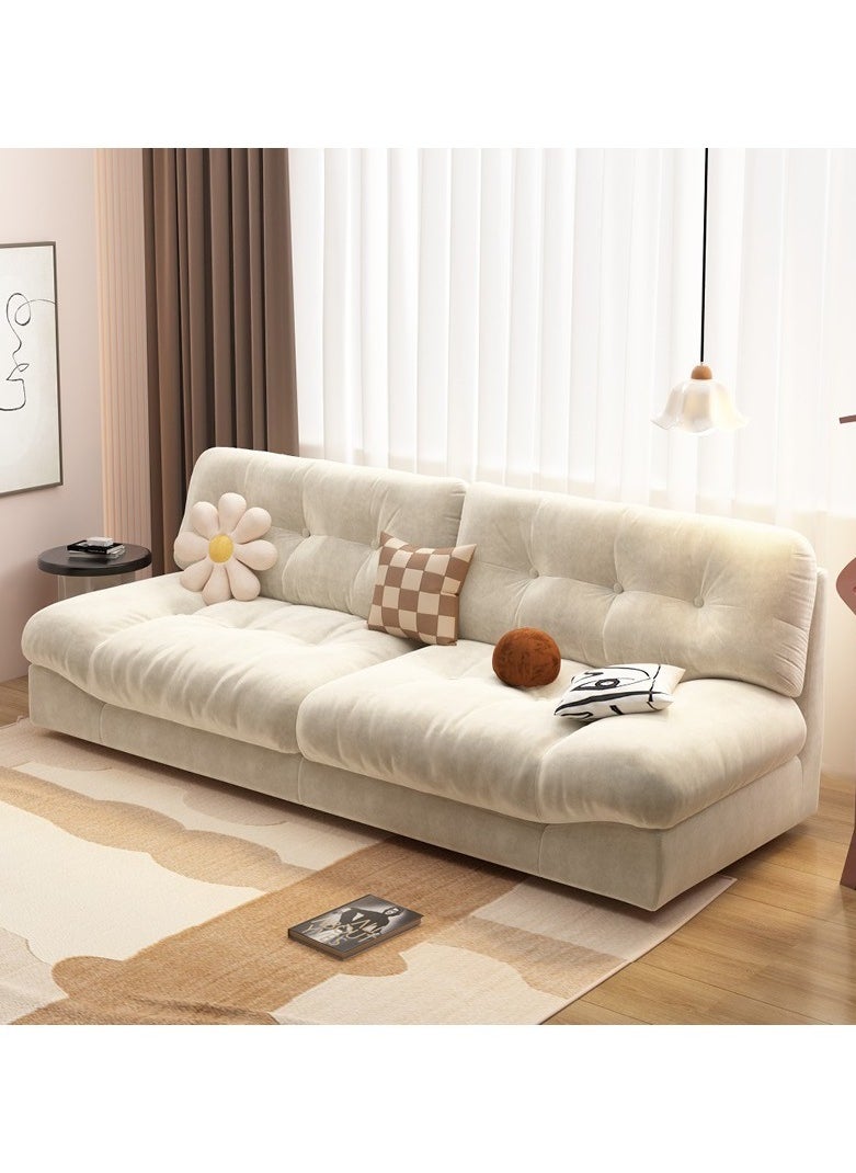 Generic - 80" Chenille Cloud Deep Seat Sofas for Living Room, Modern Sofa Couch for Small Spaces, Cozy Comfy Loveseat with Solid Wood Frame - Image 1