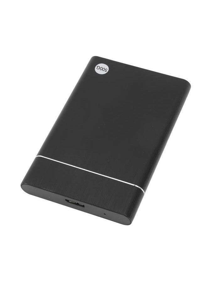 Thoraya 2.5 Inch Portable Metal External Hard Drive USB3.0 High Speed Read and Write Ultra-thin External Hard Drive for PC/Mac/Laptop/PS5/Xbox One Black 500GB  - Image 3