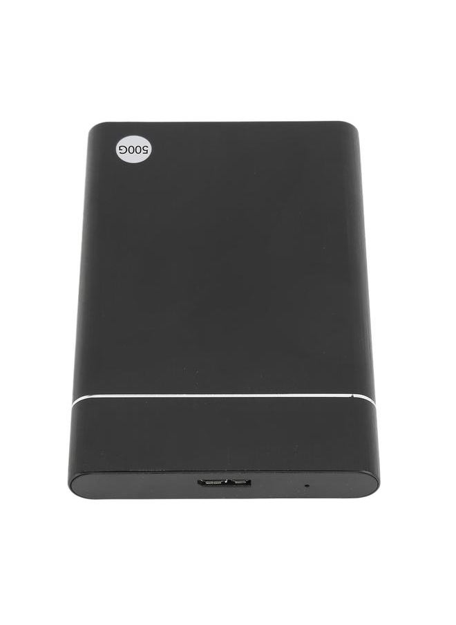 Thoraya 2.5 Inch Portable Metal External Hard Drive USB3.0 High Speed Read and Write Ultra-thin External Hard Drive for PC/Mac/Laptop/PS5/Xbox One Black 500GB  - Image 4