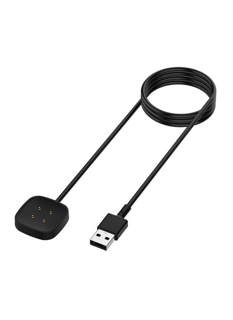 Generic - Charger Compatible with Fitbit Versa 3 Smart Watch USB Charging Cable Adapter for Fitbit Sense Replacement Accessory - Image 1