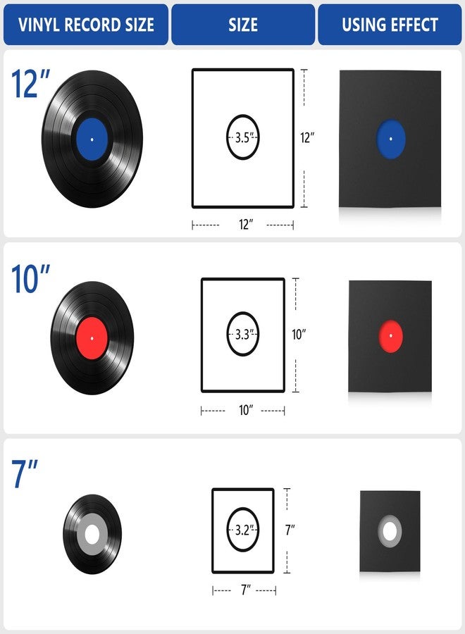 ANTOP VKheroKV GU-YO Durable Thick Kraft Brown Covers Record LP Jackets Cardboard with Center Hole 10 Pack (12 inch) … - Image 5