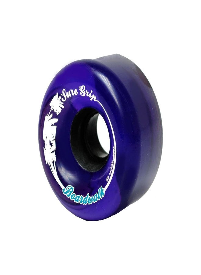 Sure-Grip Sure Grip Boardwalk Purple Outdoor 65mm wheels set of 8 - Image 1