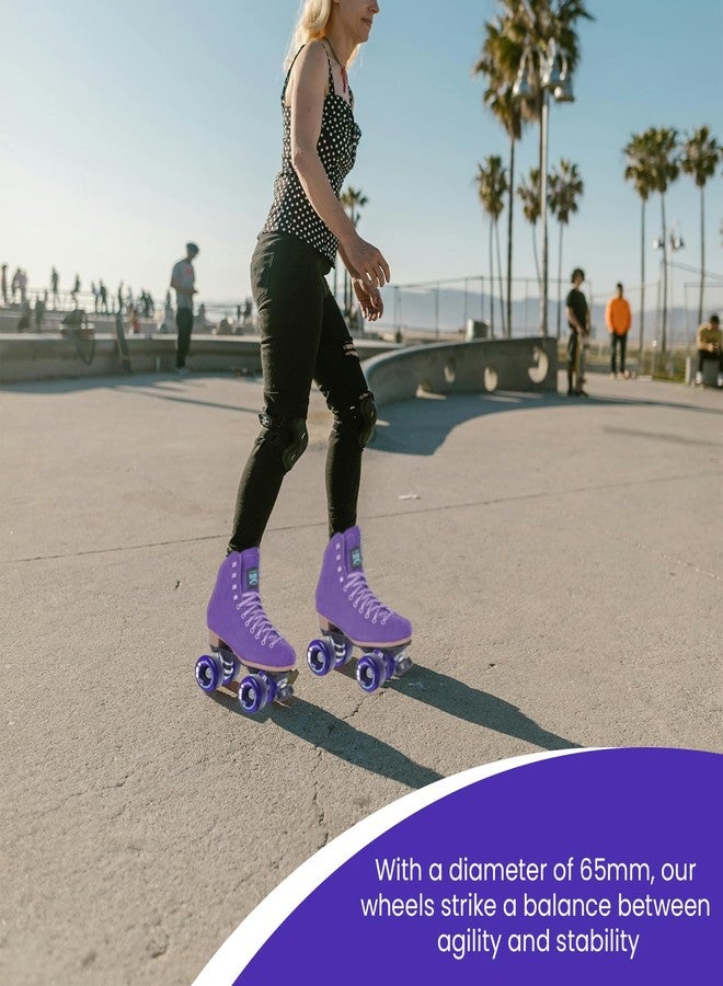 Sure-Grip Sure Grip Boardwalk Purple Outdoor 65mm wheels set of 8 - Image 4