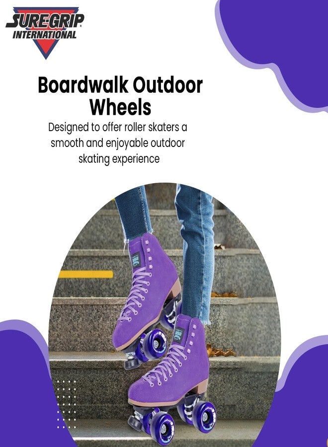 Sure-Grip Sure Grip Boardwalk Purple Outdoor 65mm wheels set of 8 - Image 2