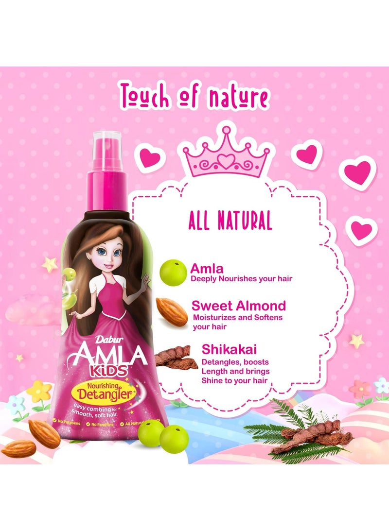 دابر زيت دابر أملا المغذي لفك تشابك الشعر للأطفال بخلاصة الزيتون واللوز 200 مل - Image 2