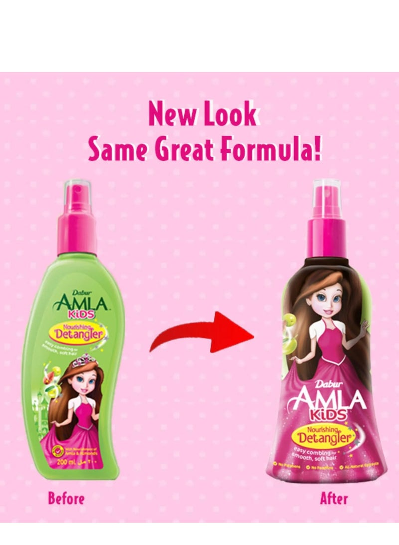 دابر زيت دابر أملا المغذي لفك تشابك الشعر للأطفال بخلاصة الزيتون واللوز 200 مل - Image 3