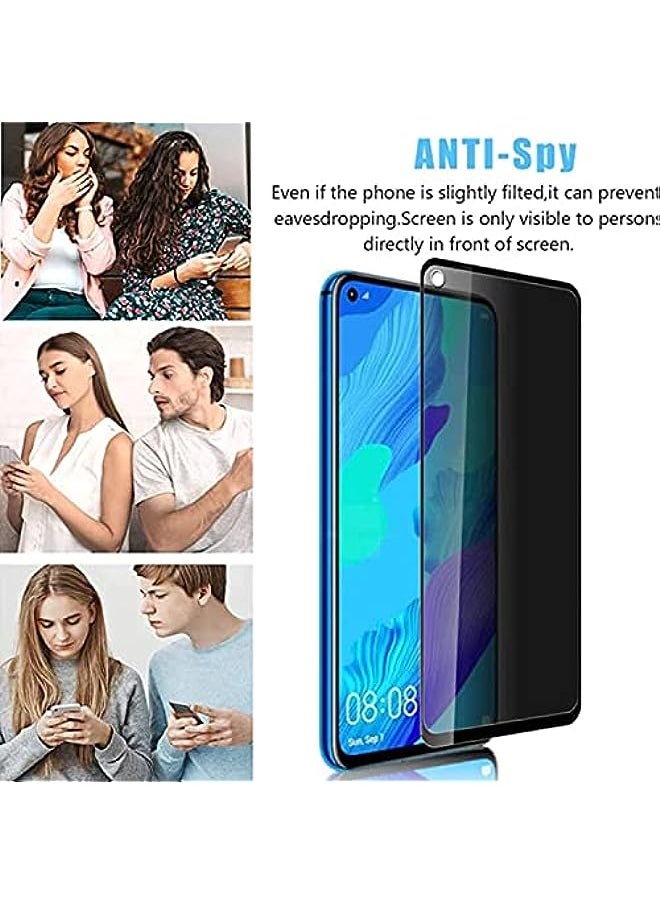 HuHa - [2+2 Pcs] Compatible With OnePlus 11 5G Privacy Screen Protector & Camera Lens Protector, Tempered Glass [Anti Spy] Friendly Screen Protector (1+11) - Image 1