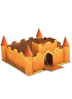 ToyKraft ToyKraft Craft Kit, Castle | Craft Kit Activity | Kids Activity Toys | Fun & Learning Toy | Construct Castle | Multi Colour, 18 Tubes (39699)  - Image 5