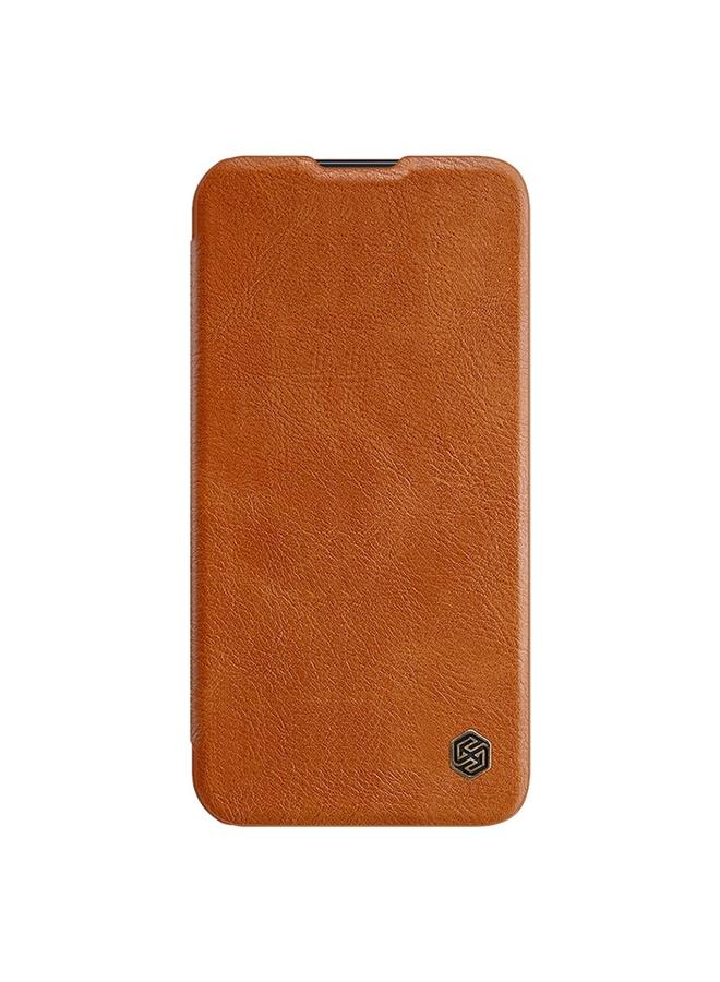 Nillkin Case For Samsung Galaxy S23 5G QIN Series Pro Sliding Camera Cover Design Leather Phone Case - Image 2