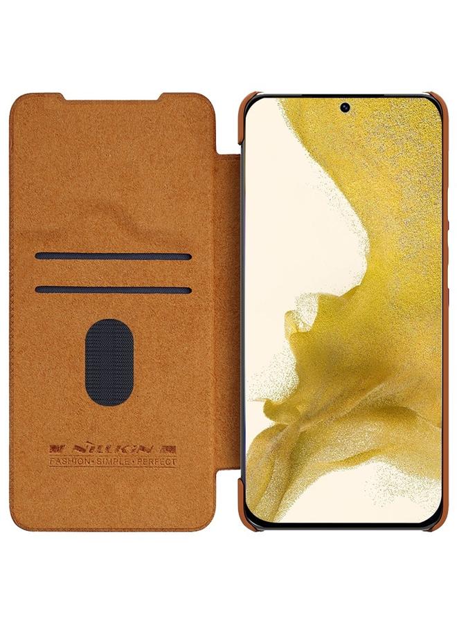 Nillkin Case For Samsung Galaxy S23 5G QIN Series Pro Sliding Camera Cover Design Leather Phone Case - Image 3