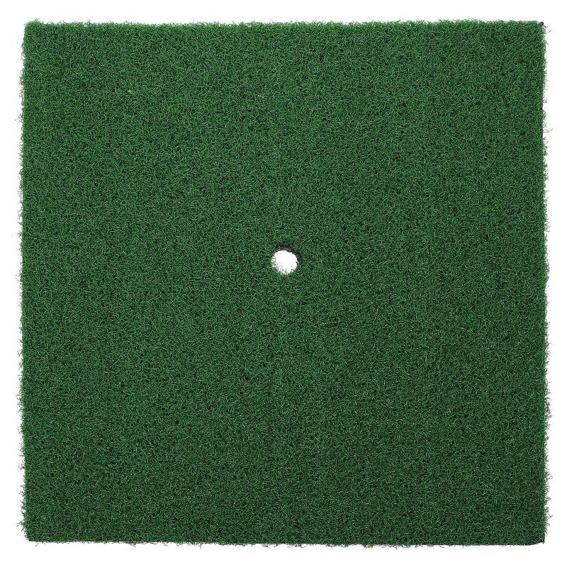 Mini Golf Swing Training Mat 30x30cm Artificial Grass Practice Turf - Image 2