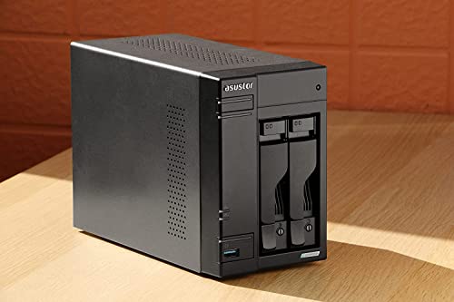 Asustor Lockerstor 2 Gen2 AS6702T - 2 Bay NAS, Quad-Core 2.0 GHz CPU, 4x M.2 NVMe slots (PCIe 3.0), Dual 2.5GbE, 4GB DDR4 RAM, Network Attached Storage (Diskless) - Image 2