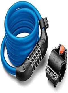 OR Bicycle Lock 5-Digit Combination Password, Blue 