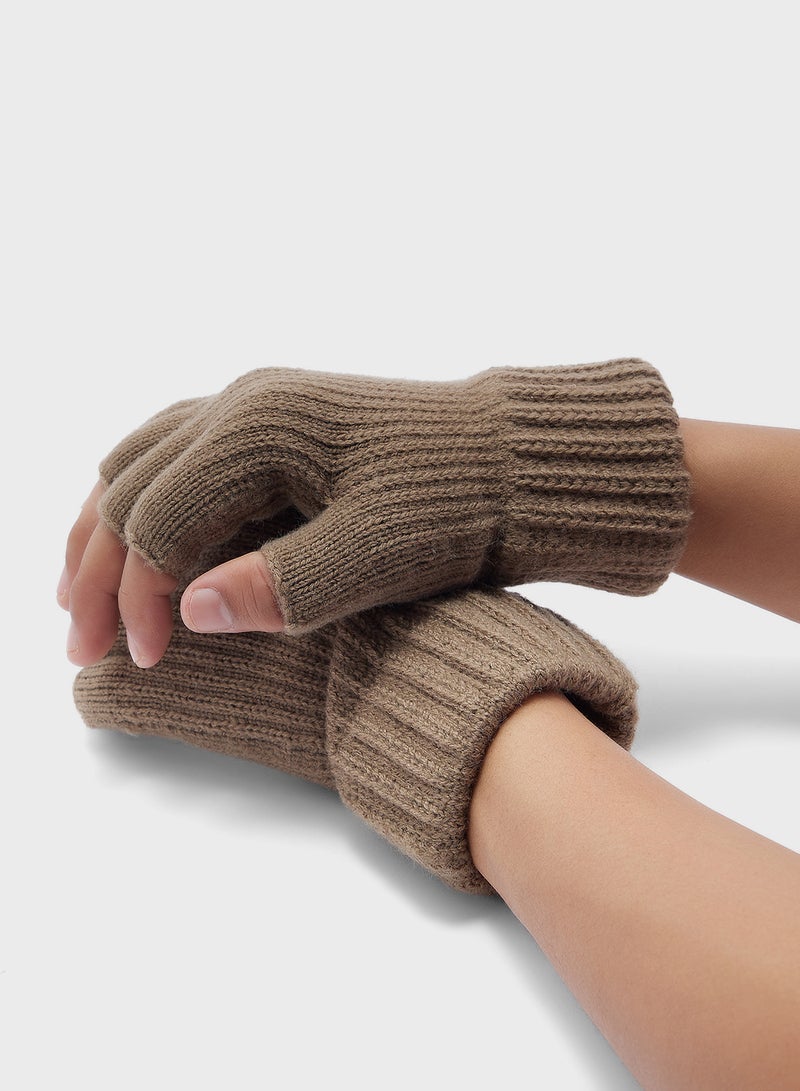 Seventy Five Knitted Half Finger Gloves  - Image 1