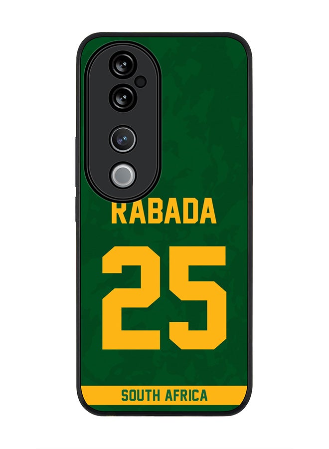 Stylizedd For vivo V40 5G /vivo V40 Pro Case,Slim fit Camera Protection, Shockproof Thin Phone cover - South Africa Kagiso Rabada, Jersey No 25 - Image 1