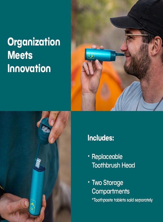 AR Adventure Ready Tooth Care Capsule - Portable Toothbrush for Hiking, Camping & Travel - Image 3