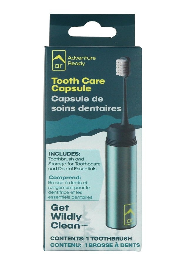AR Adventure Ready Tooth Care Capsule - Portable Toothbrush for Hiking, Camping & Travel - Image 2