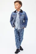H&M Blue Medium Dusty