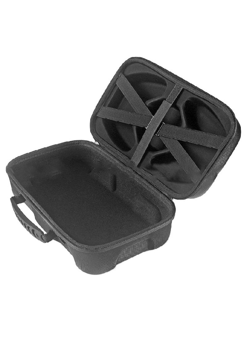 FlashHawk Travel Case Compatible with Xbox Series S, Large Capacity, Dustproof Shockproof, Protective Storage Bag, Black  - Image 5