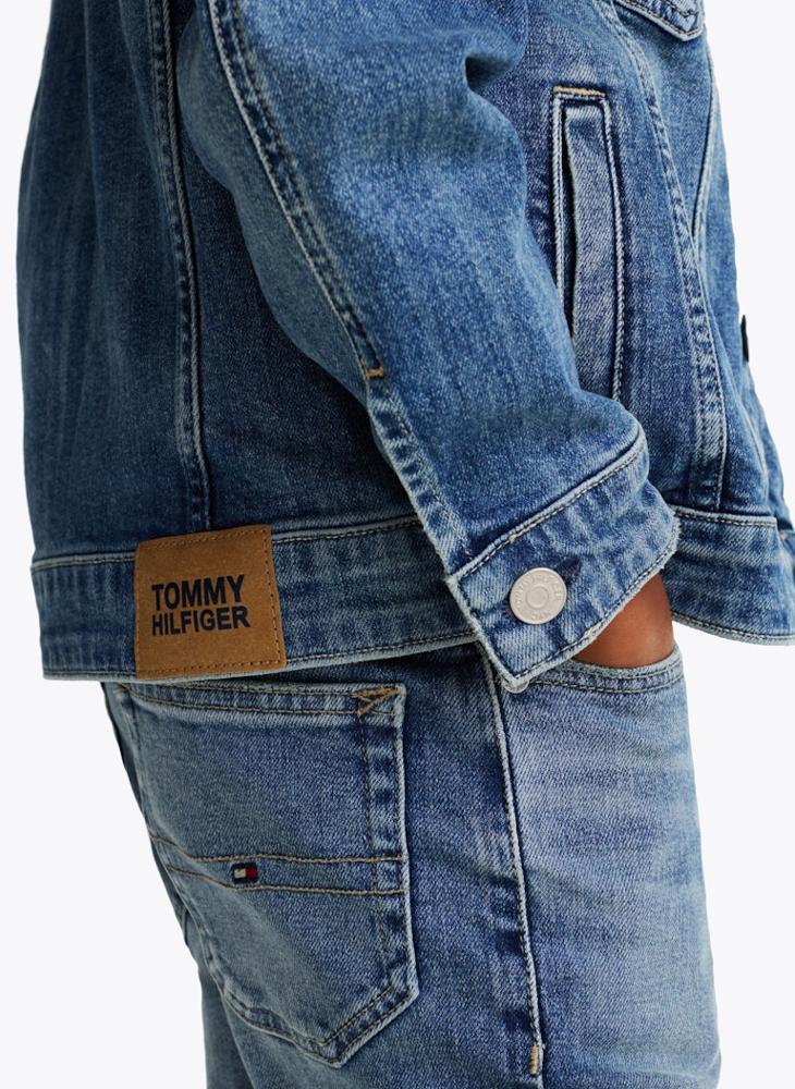 TOMMY HILFIGER Kids Oversized Bomber Jacket  - Image 5