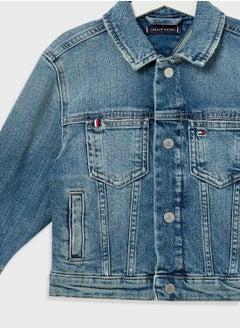 TOMMY HILFIGER Kids Oversized Bomber Jacket  - Image 3