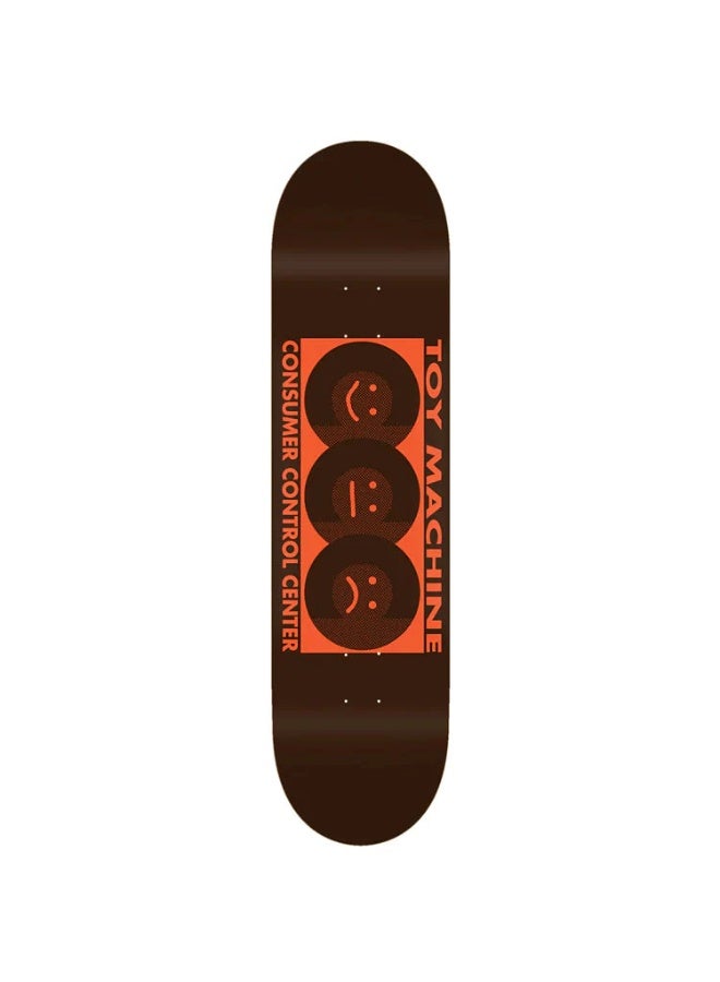 Toy Machine CCC Brown 8.0" x 31.84" Skateboard Deck (7670525)