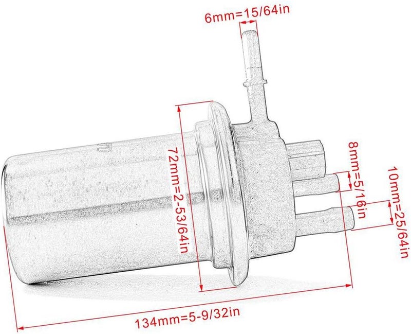 Wivplex Motorcycle Fuel Pump Kit - Image 2