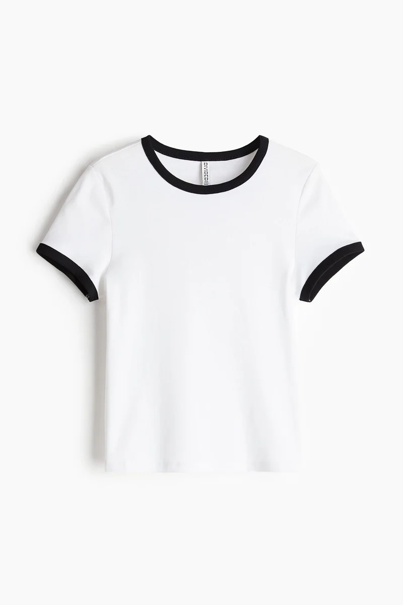 H&M Fitted T-Shirt