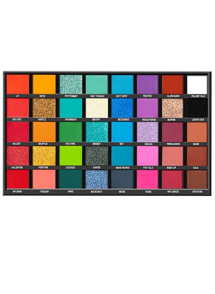 Touch Factor Color Fluid 40 Shades of Eyeshadow Palette…  - Image 3