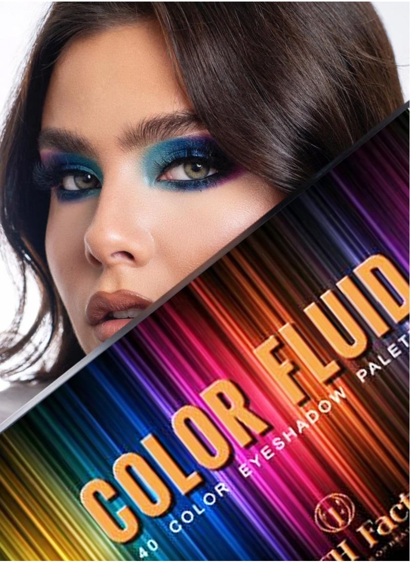 Touch Factor Color Fluid 40 Shades of Eyeshadow Palette…  - Image 4