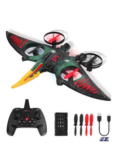 ELTRAZONE RC Aeroplane 2.4GHz Remote Control L0713 Quadcopter – Floating Fighter Aircraft RTF for Beginners, Kids & Adults, USB Charging, Green – Easy to Fly, Durable & Fun – Perfect Outdoor Toy for Family Entertainment, Gifts & Adventures  - Image 1