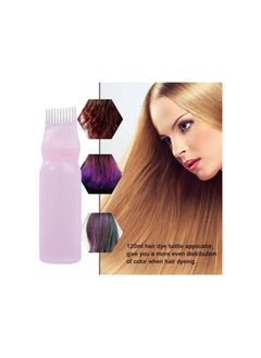 ORiTi 2 Piece Hair Dye Applicator Bottle With Brush Pink/Purple 17x4.5cm  - Image 4