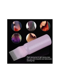 ORiTi 2 Piece Hair Dye Applicator Bottle With Brush Pink/Purple 17x4.5cm  - Image 5