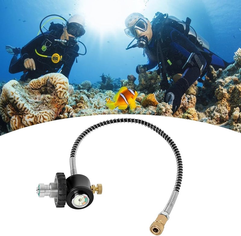 5 8 Inch DIN Fill Station Adapter for Scuba Cylinder Regulator Charging - Image 3