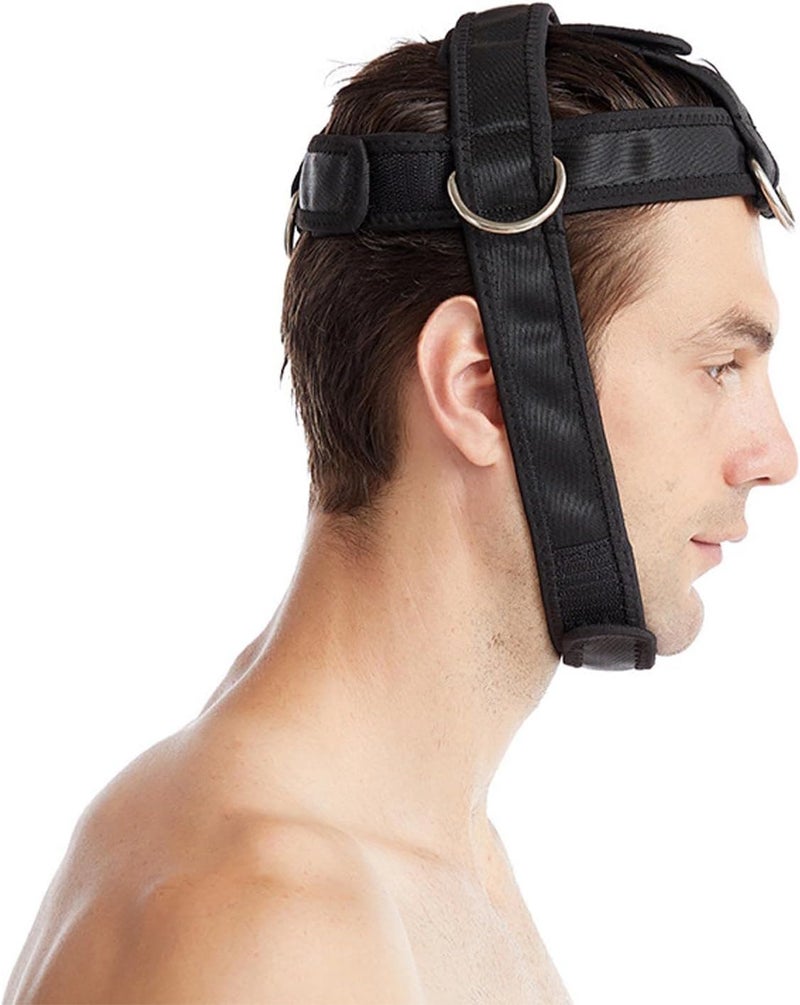 windforgecraft 10 Neck Exerciser for Weight Training,Neck Muscle Builder Exerciser - Neck Training Harness for Neck Workout, Resistances Training, and Weight Lifting Strop-au - Image 1