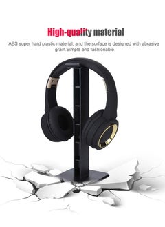 Generic Aluminum Headset Stand - Lightweight 125g - Sturdy & Durable - Black  - Image 3