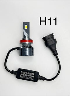General Generic 2Pcs H11 LED Headlight Bulbs with Super Bright Cool White Hi/Lo Beam LED Bulbs Plug and Play(Korea)  - Image 1