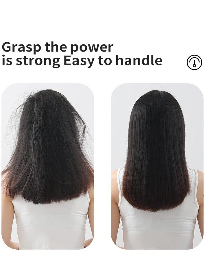 BEUTPATER Hair Straightener Brush,30-Speed Negative Ion Hair Straightener Styling Comb, Hot Comb Electric, 5 Temp Settings Hair Styling Tools Fast Heated Hair Brush Suitable for Home and Salon - Image 5