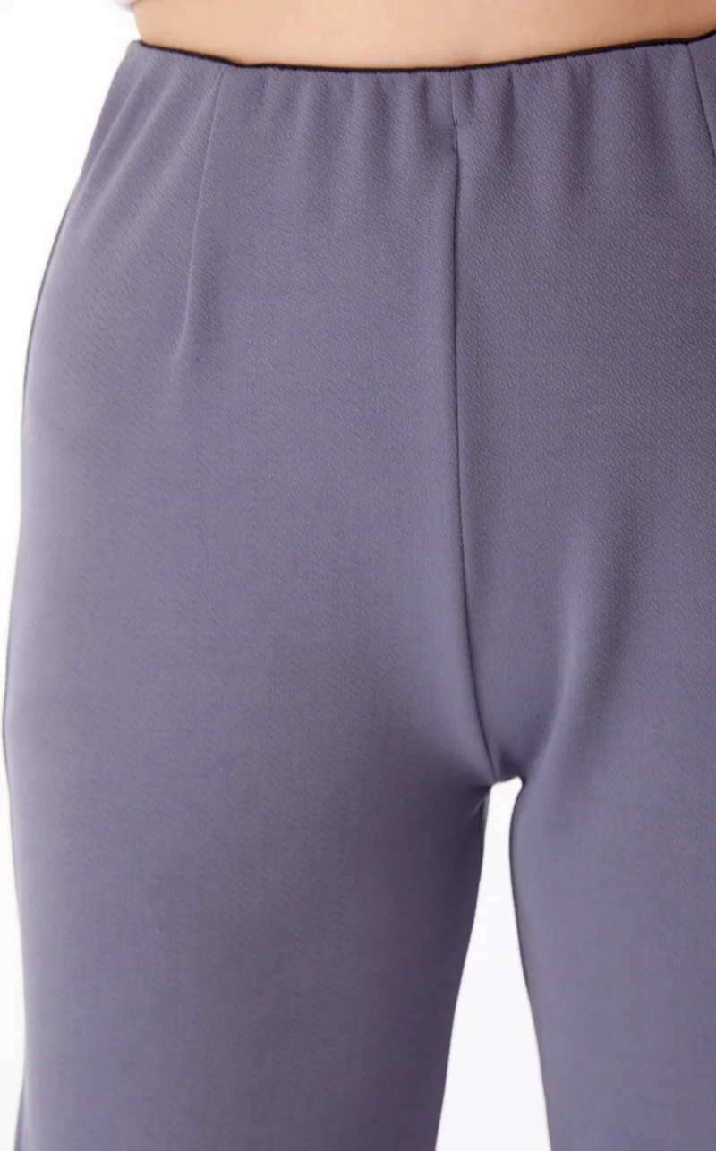Tofisa Plain Mid Women's Anthracite Sports Pants - 25312