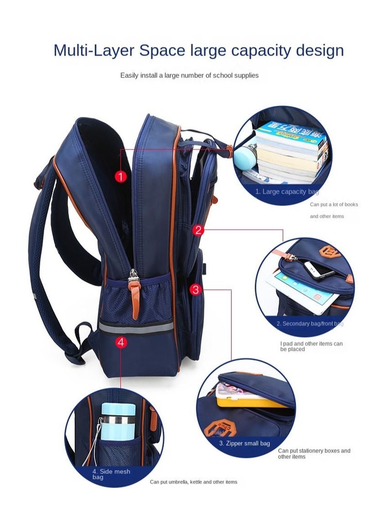 ZWX Schoolbags For 6 To 12 Years Old Boys And Girls Primary School Bags Children'S Backpacks - Image 4