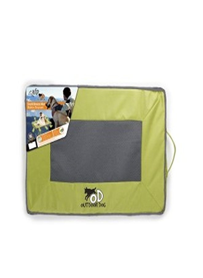 all for paws Quick Dry Outdoor Dog Mat M - Green 