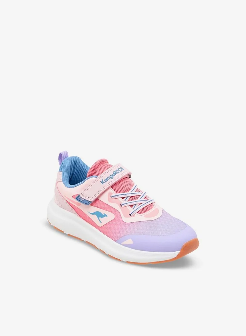 kangaROOS Girls Hook & Loop Sports Shoes