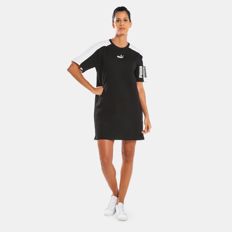 PUMA Women's Power Colorblock Dress - Image 1