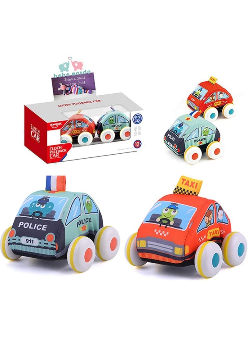 Pull Back Cars for Toddlers Aged 1 2 3 Year Old, Soft Car Toy Set with 7-Piece Cloth Car And Mat Set Kids Carpet Playmat, Kids Play Rug for Playroom, Kids Car Mat Rug, Kids Play Rugs Town City Road Map Rug  - Image 2
