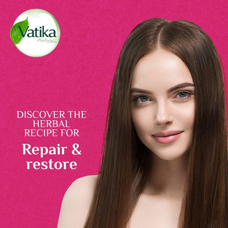 Vatika Naturals Repair & Restore Conditioner 200ml | Enriched with Egg & Honey | Nourishes Hair Roots | For Damaged Hair & Split-ends - Image 2