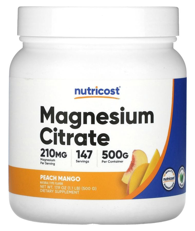 Magnesium Citrate Peach Mango 17.9 oz (500 g)