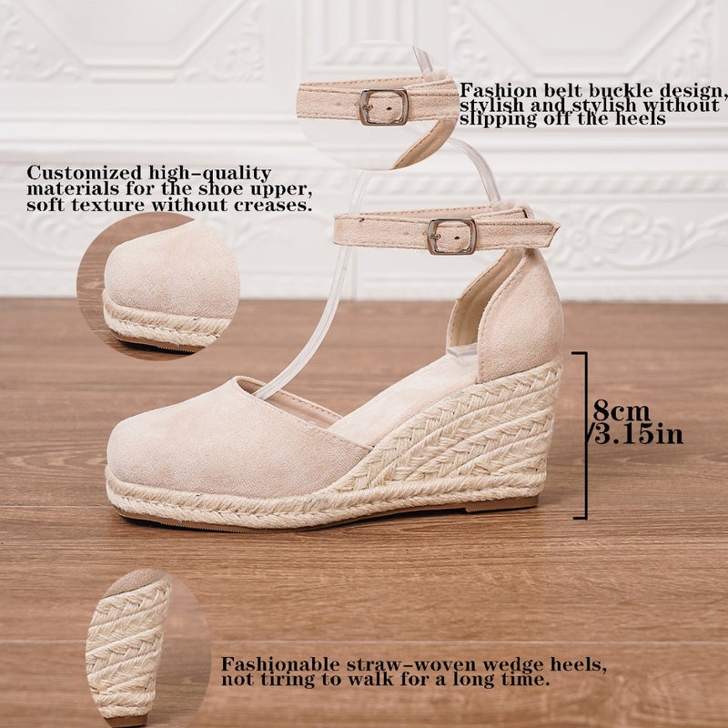 Women's Roman Style Wedge Sandals - Image 4