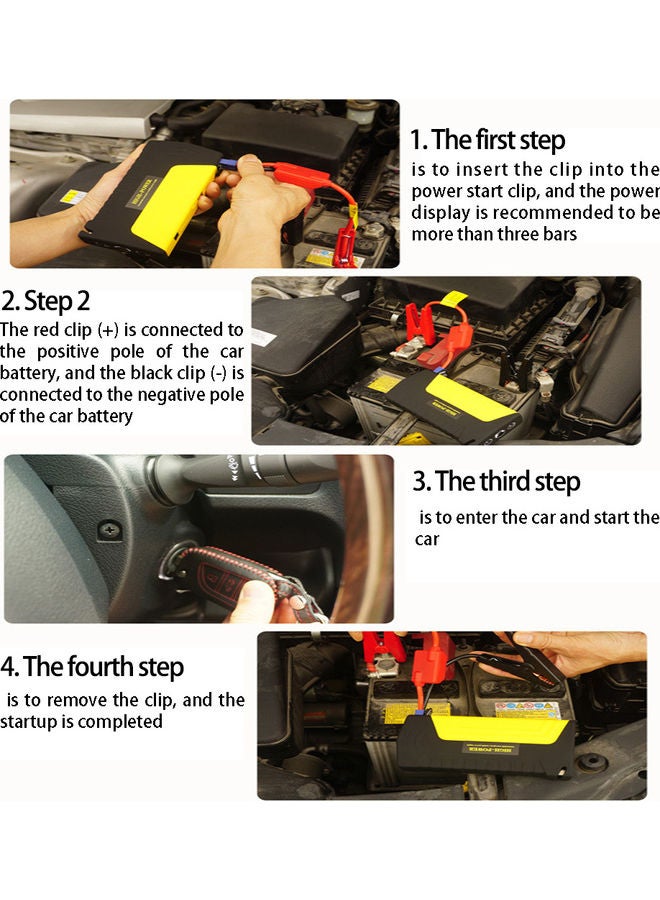 عربست مجموعة Jump Starter مع ضاغط الهواء - Image 5