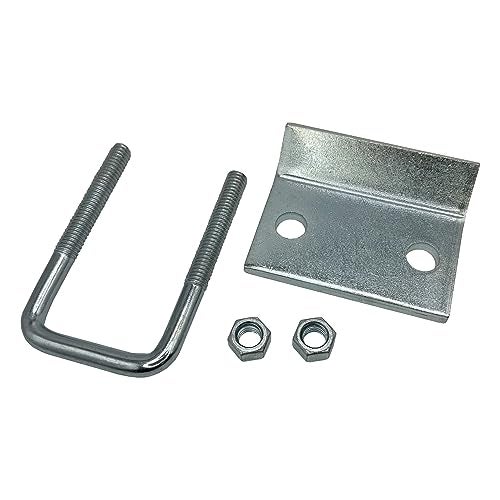 AA 2 Pack Strut to Beam Clamp with Square UBolt and Nuts 1316 158 Channel 2 - Image 3